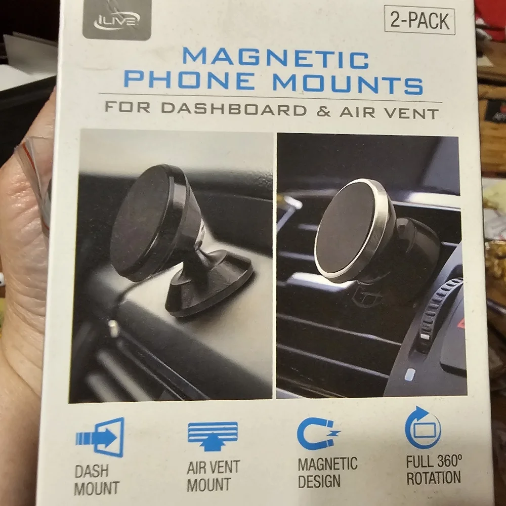 iLive Magnetic Phone Mounts